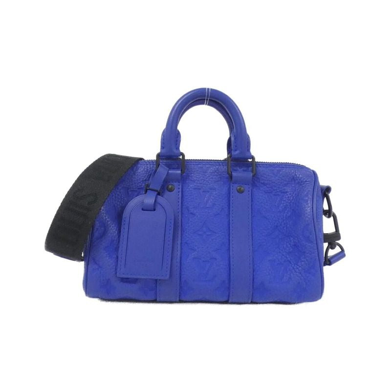 Louis Vuitton Taurillon Monogram Keepall Bandouliere 25 cm