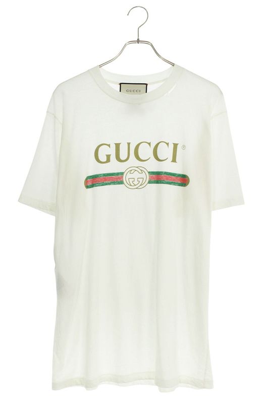 Gucci 457095 X5l89 Vintage Logo T-shirt Men's M