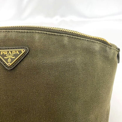 Prada Pouch Ec22082 Khaki Canapa 1 n1857