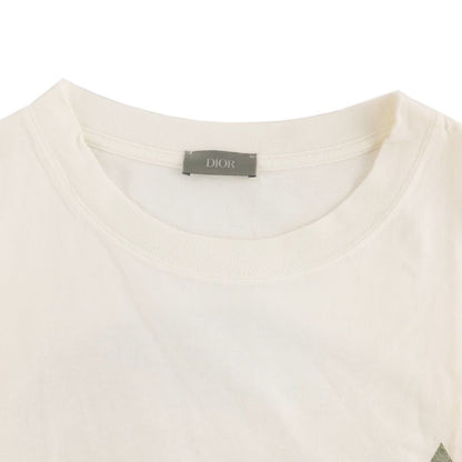 Dior T-shirt Asterodior Print Short Sleeve T-shirt White Size L