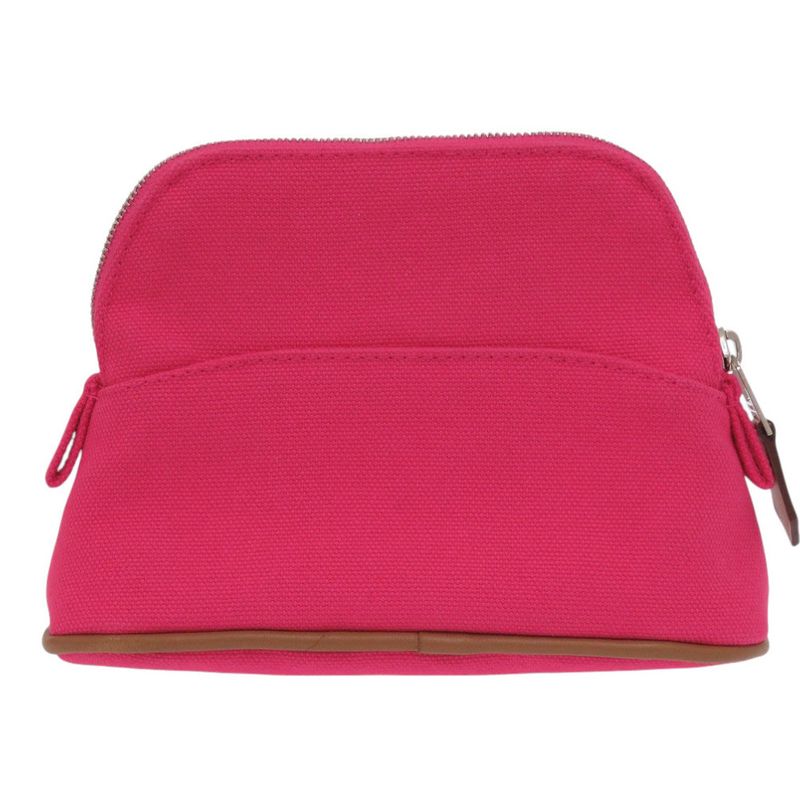 Hermes Bolide Pouch 16 Mini Cotton Raspberry Pouch 1213 Hermes