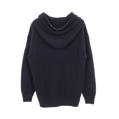 Chanel Hoodie CC Logo Knit Cashmere Zip Up — view 2