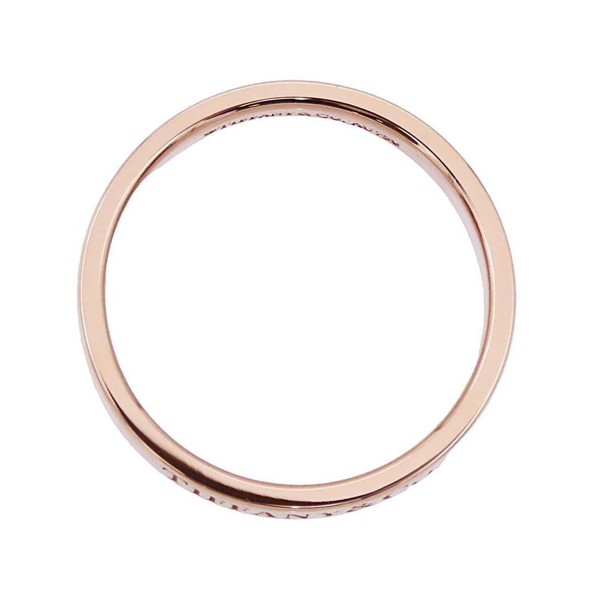 Tiffany & Co Flat Band Ring Pink Gold 18K — view 5