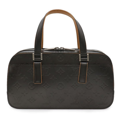 Louis Vuitton Monogram Matte Shelton Handbag Noir Black