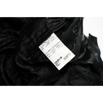 Dolce & Gabbana Riders Jacket 44 Leather Single Goat Black — view 9