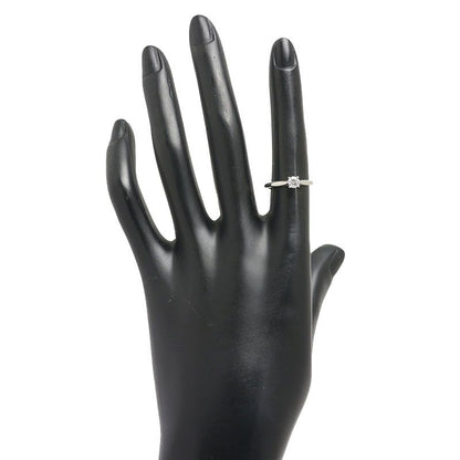 Cartier Solitaire Diamond Ring #50 Pt950 0.27ct