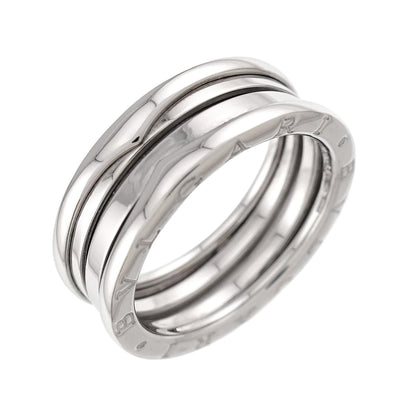 Bvlgari Band 62 Ring 18k WG White Gold