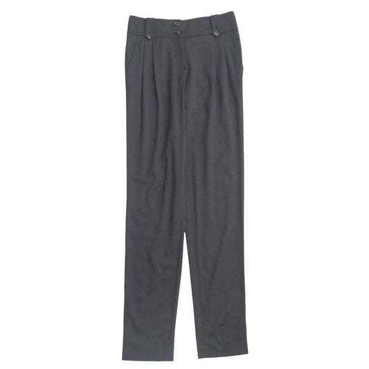 Christian Dior Size 40 two Tuck Stretch Tapered Slacks