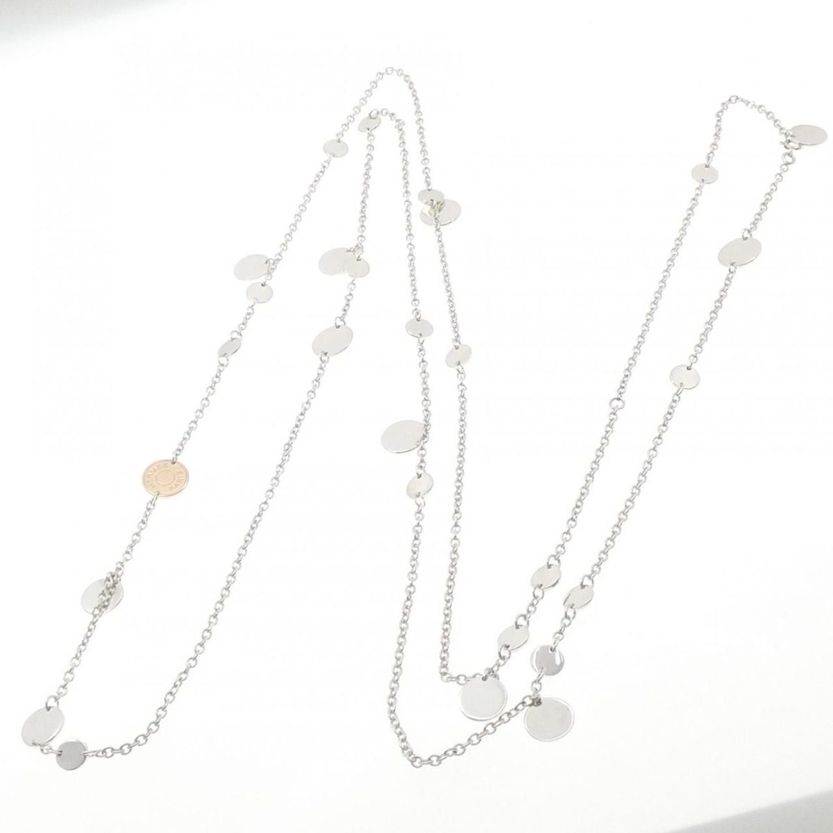 Hermes Exlibris Necklace Silver — view 7