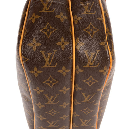 Louis Vuitton Reporter Brown Monogram Canvas Shoulder Bag — view 7