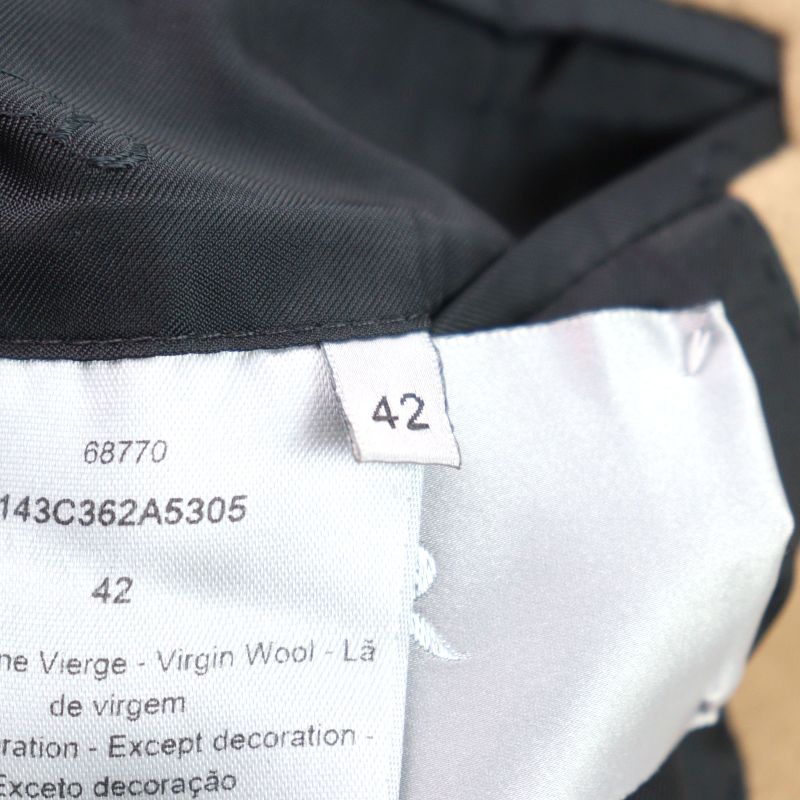 DIOR Homme 21AW 143c362a5305 100% Wool CD Logo All Over Lining