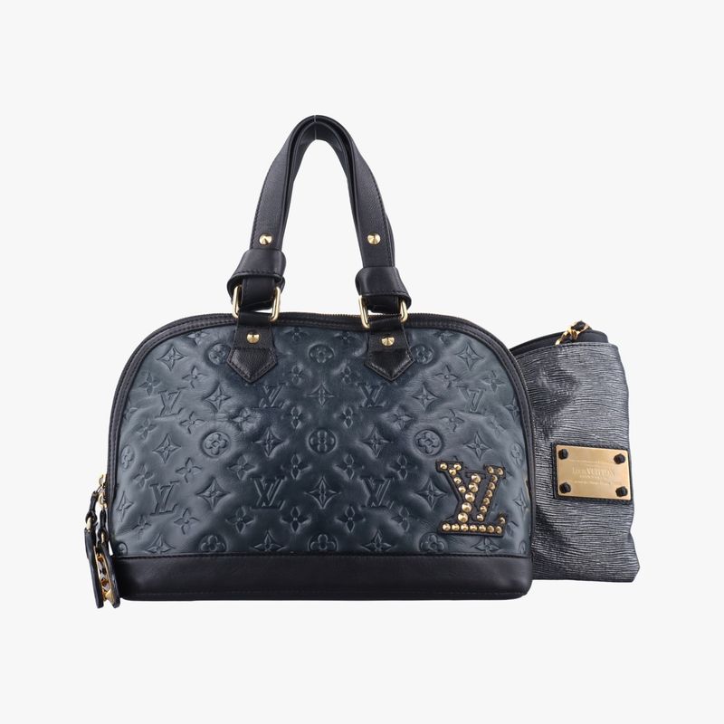Louis Vuitton Dubruge Neo Alma Navy And Noir Black Monogram Dubruge Mi3099