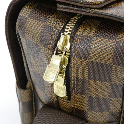 Louis Vuitton Damier Naviglio Shoulder Bag Ebene — view 5