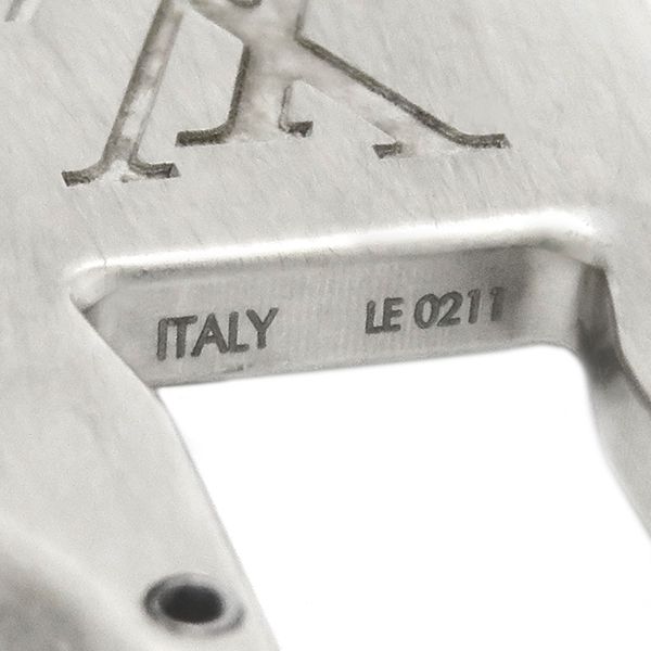 Louis Vuitton Earrings Bookle D'oreille LV Zip Earrings Metal Silver Mp3016