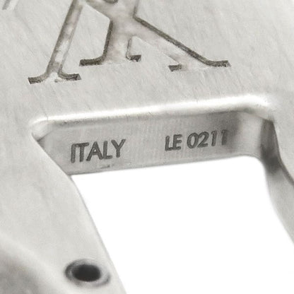 Louis Vuitton Earrings Bookle D'oreille LV Zip Earrings Metal Silver Mp3016