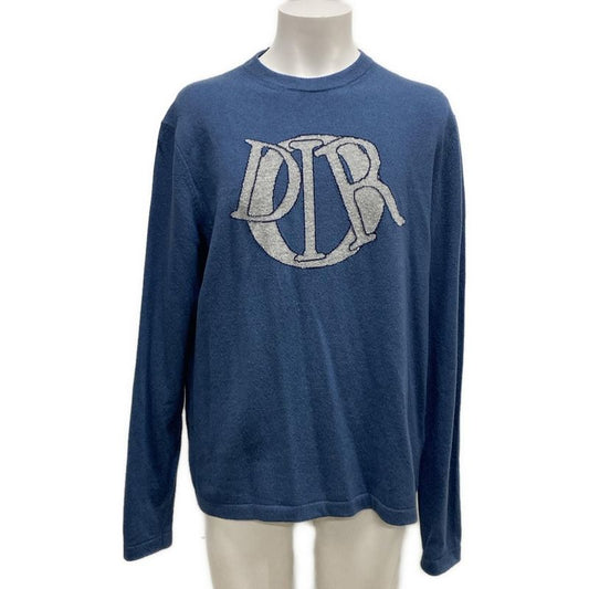 Dior/christian Dior Long Sleeve Cut And Sewn Size M Men's - 513m660a3001 Blue