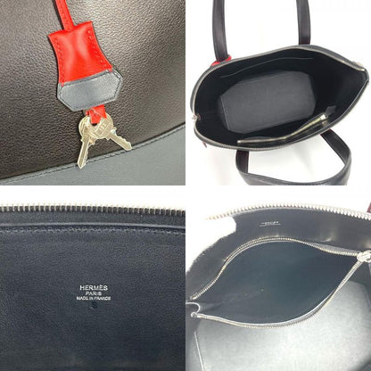 Hermes Handbag Transat Sailor Handbag Evercolor Black