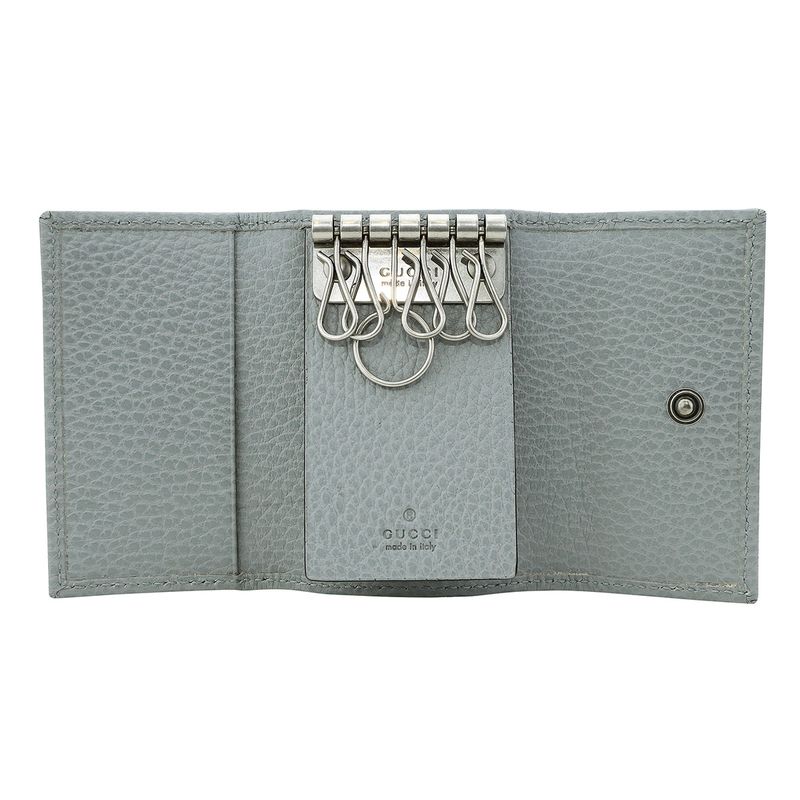 Gucci Key Case GG Marmont Gray