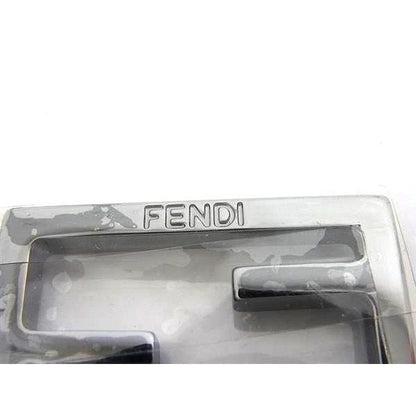 Fendi Key Ring Key Holder Bag Charm Silver — view 3