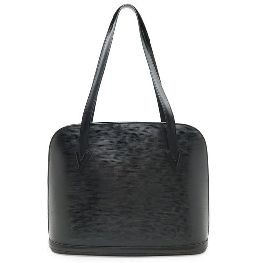 Louis Vuitton Epi Lu Sac Shoulder Bag Tote Bag Shoulder Tote Leather Noir Black