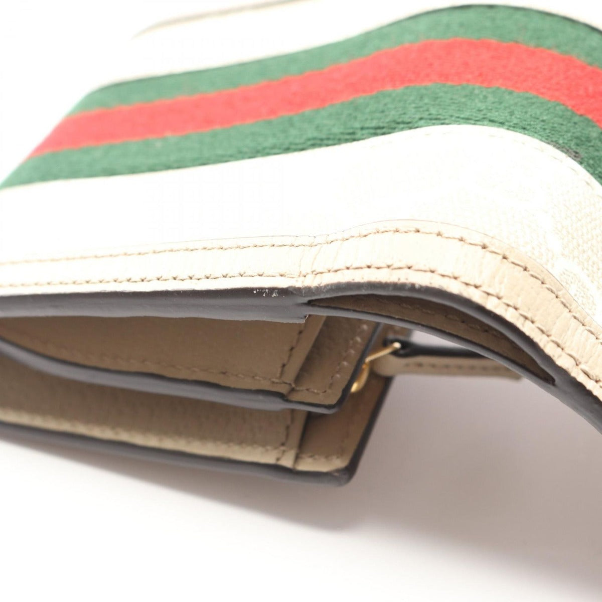 Gucci Bifold Wallet Ophidia GG Sherry Beige Multicolor — view 5