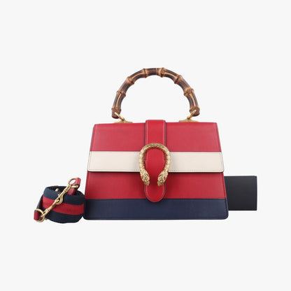 Gucci Dionysus Ivory X Navy X Red Leather 448075 I022169862