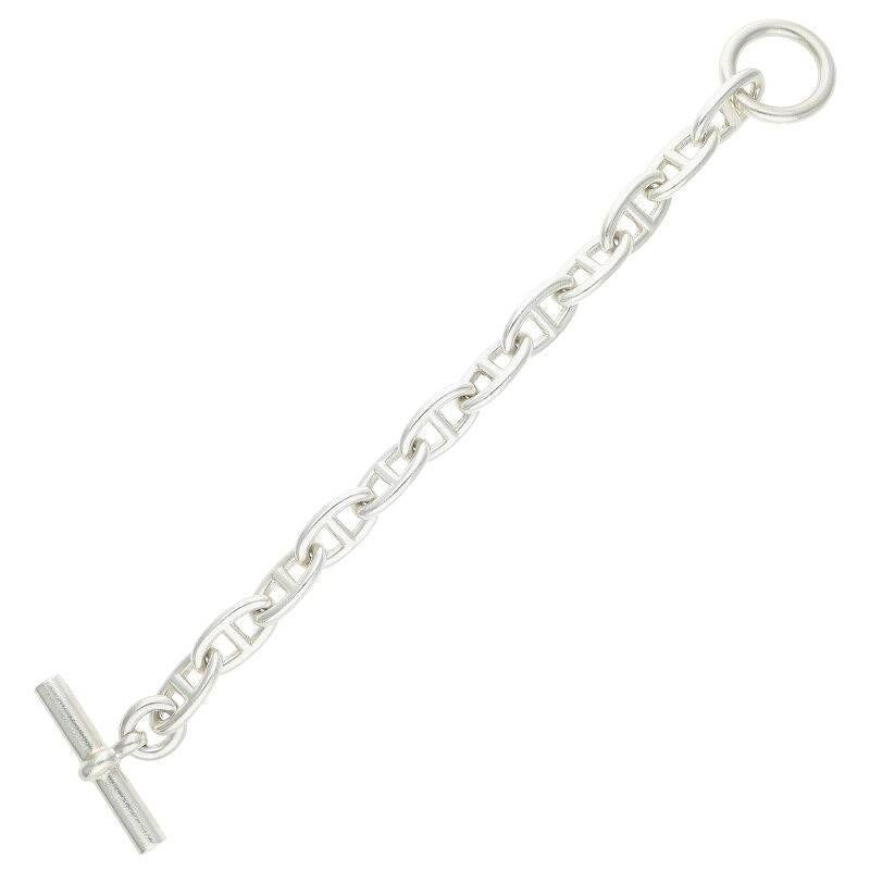 Hermes Chaine D'ancre GM Chaine D'ancre GM Silver Bracelet Men's 12link