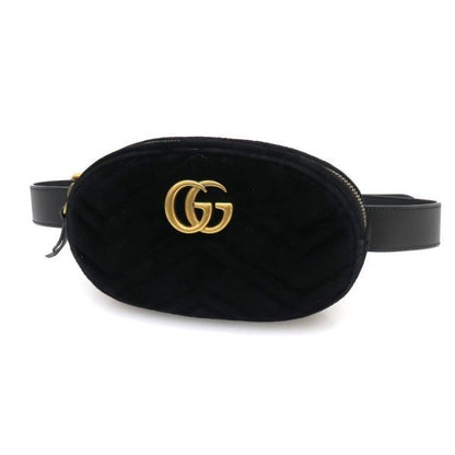 Gucci GG Marmont Velour Waist Bag