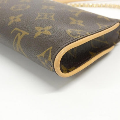Louis Vuitton Monogram Shoulder Bag Brown Marron — view 3
