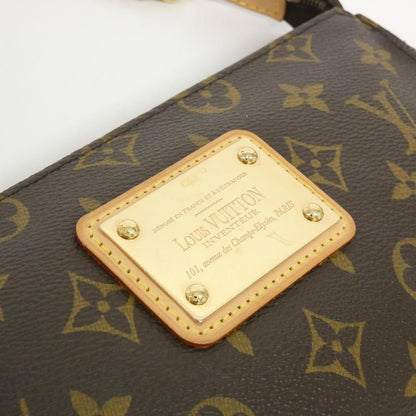 Louis Vuitton Monogram Shoulder Bag Brown Marron — view 4
