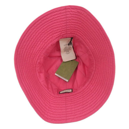 Unused With Tags Gucci 2023item 729470 Brella Cloche GG Metal Nylon Bucket Hat