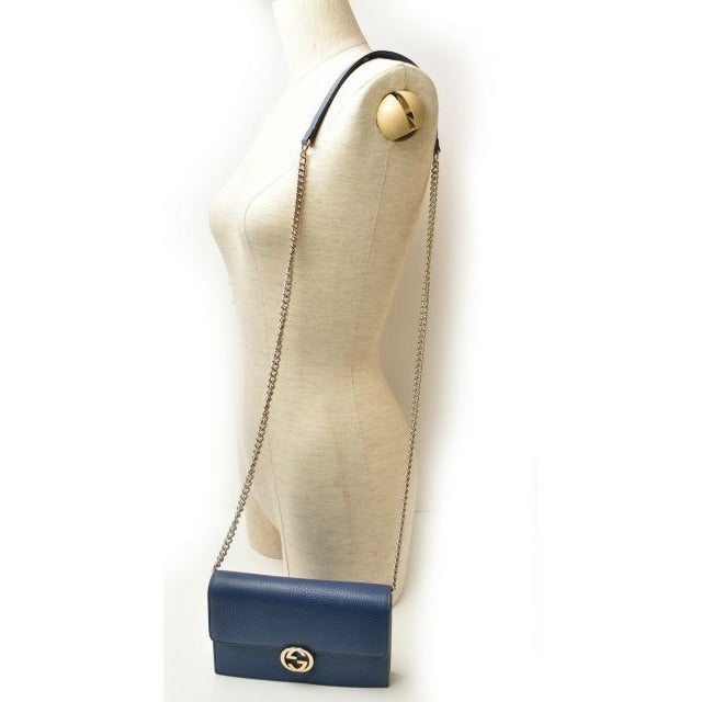 Gucci Chain Shoulder Wallet Bag Clutch Phone — view 3