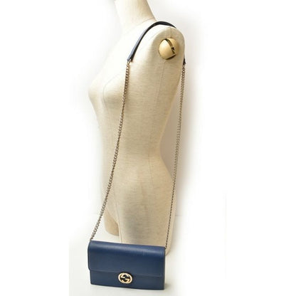 Gucci Chain Shoulder Wallet Bag Clutch Phone — view 3