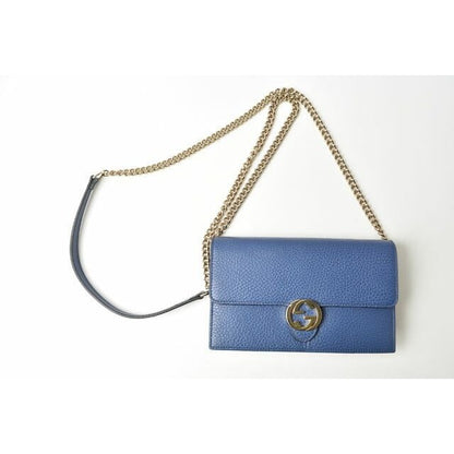 Gucci Chain Shoulder Wallet Bag Clutch Phone — view 5