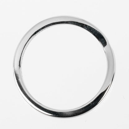 Cartier Ballerina Curve Pt950platinum X 3P Diamonds Size 7 Ladies' 3g Ring