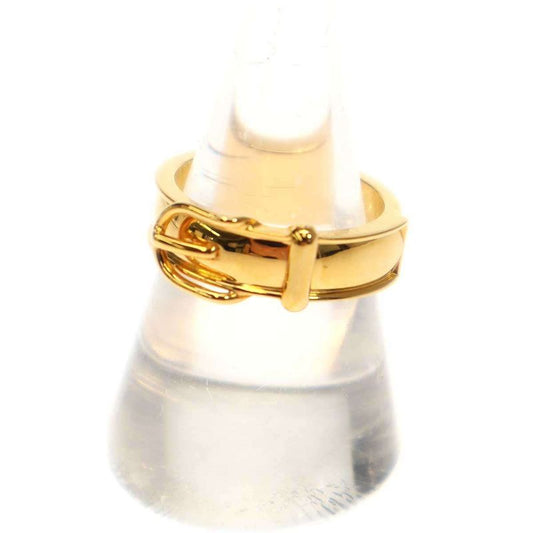 Hermes Bucle Serie Scarf Ring Gold