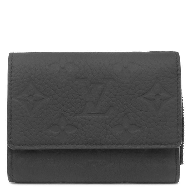 Louis Vuitton Trifold Wallet Portefeuille Pilot Taurillon Leather Noir Black