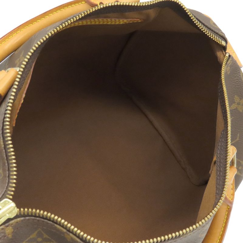 Louis Vuitton Handbag Speedy 30 Monogram Canvas Monogram Gold Hardware Brown