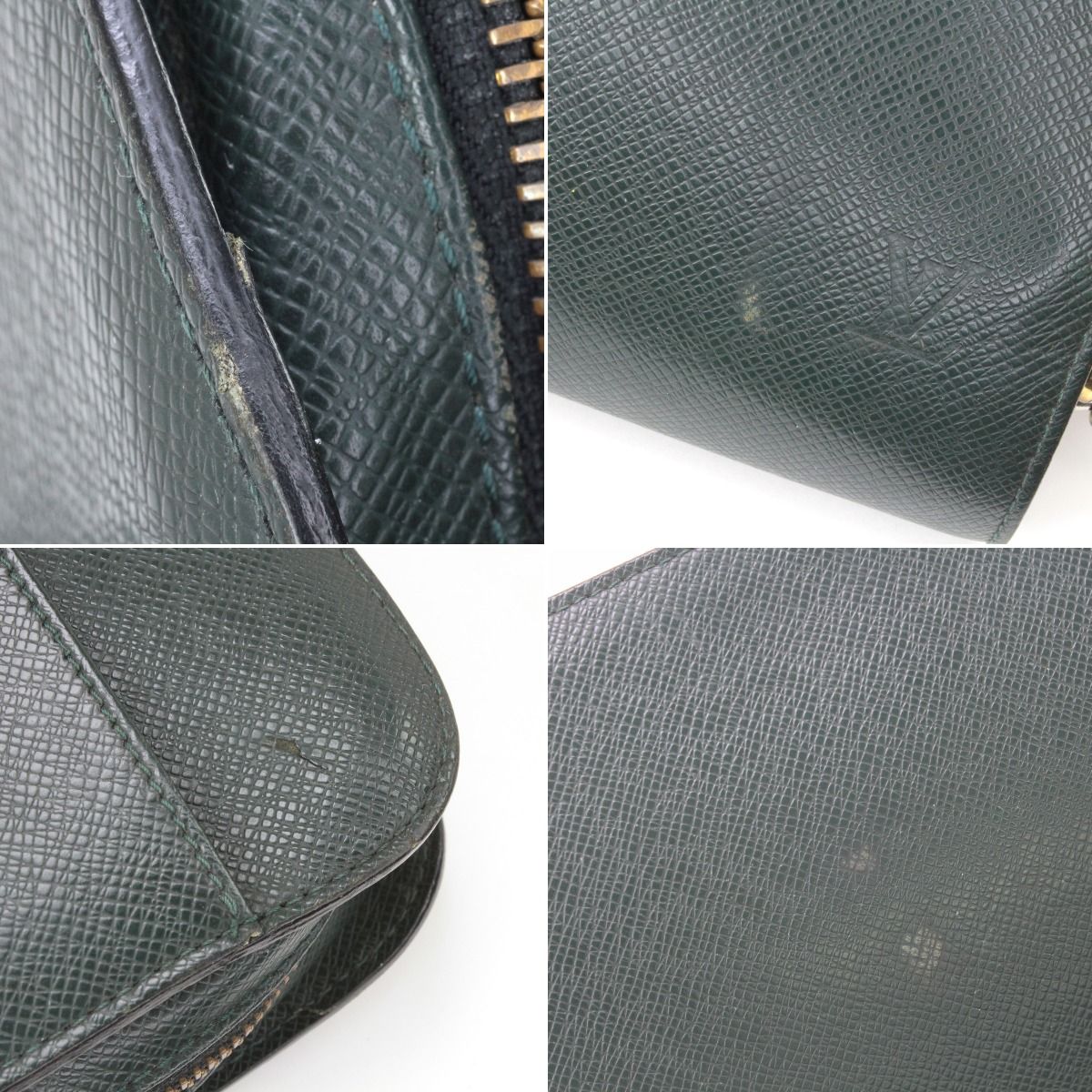 Louis Vuitton Taiga Epi Sea Second Bag M30184 Green