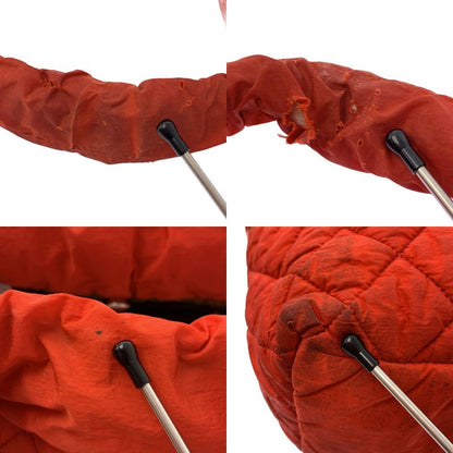 Chanel Leather Coco Cococoon Leather Paneled Coco Mark Quilted Hand Tote Bag