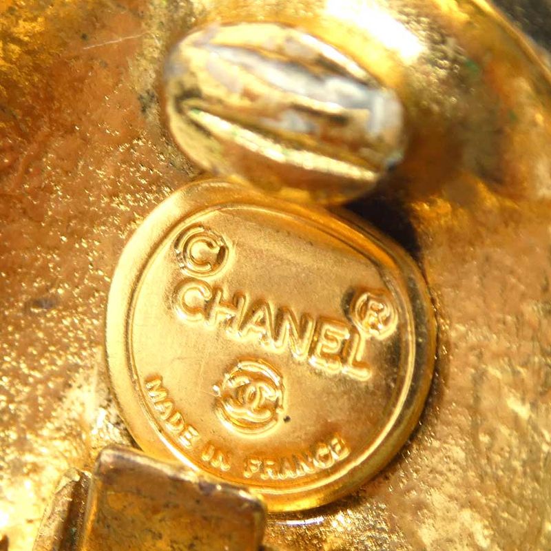 Chanel Earring Logo