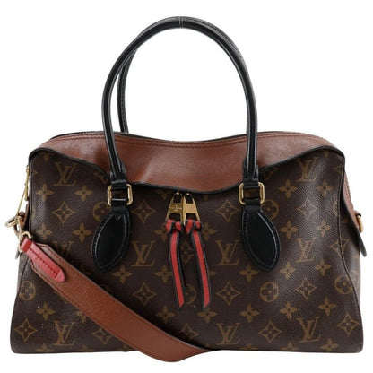 Louis Vuitton Tailley Tote 2WAY Shoulder M41456 Monogram Canvas Brown Fl1178