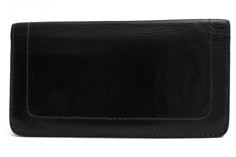 Louis Vuitton Long Wallet Men Leather Genuine Black M97020 Utah Porto Valur
