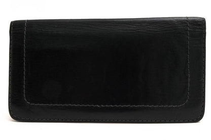 Louis Vuitton Long Wallet Men Leather Genuine Black M97020 Utah Porto Valur