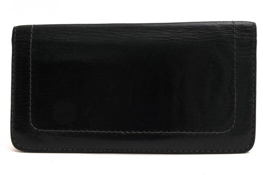 Louis Vuitton Long Wallet Men Leather Genuine Black M97020 Utah Porto Valur