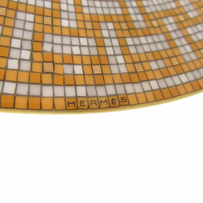 Hermes Mosaic 24 Dinner Plate Silkscreen Print Geometric Pattern Tableware