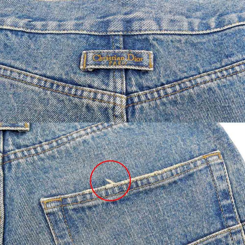 Dior Fujins 522p91a3046 Blue Size 34 Women's Apparel Clothes