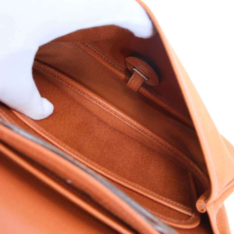 Hermes I Engraved Sac Colorado PM Vacherieger X Toile Offiche Shoulder Bag