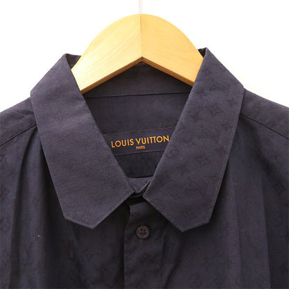 Louis Vuitton Virgil Abloh Monogram Long Sleeve Shirt Rm211e Zvu Hls41w Cotton