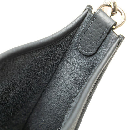 Hermes Evelyn TPM Crossbody Shoulder Bag Grimisty Grey Silver Hardware Taurillon
